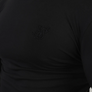 SikSilk - Black Long Sleeve T-Shirt